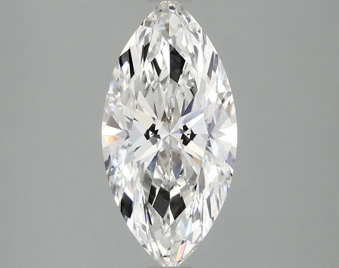 Loose Lab Diamond IGI Marquise 2.1ct F VS1: Loose Lab Diamond IGI Marquise 2.1ct F VS1 Loose Lab Diamond IGI Marquise with a carat weight of 2.1, color F, clarity VS1, and excellent polish and symmetry, grown in a lab and comes certified by