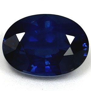 Loose Sapphire Gemstone Oval 1.15ct Blue SI: Loose Sapphire Gemstone Oval 1.15ct Blue SI Loose blue sapphire gemstone weighing 1.15ct, faceted with SI clarity, no treatment, deep blue color, measures 7.3L x 5.33W; certification not provided. 