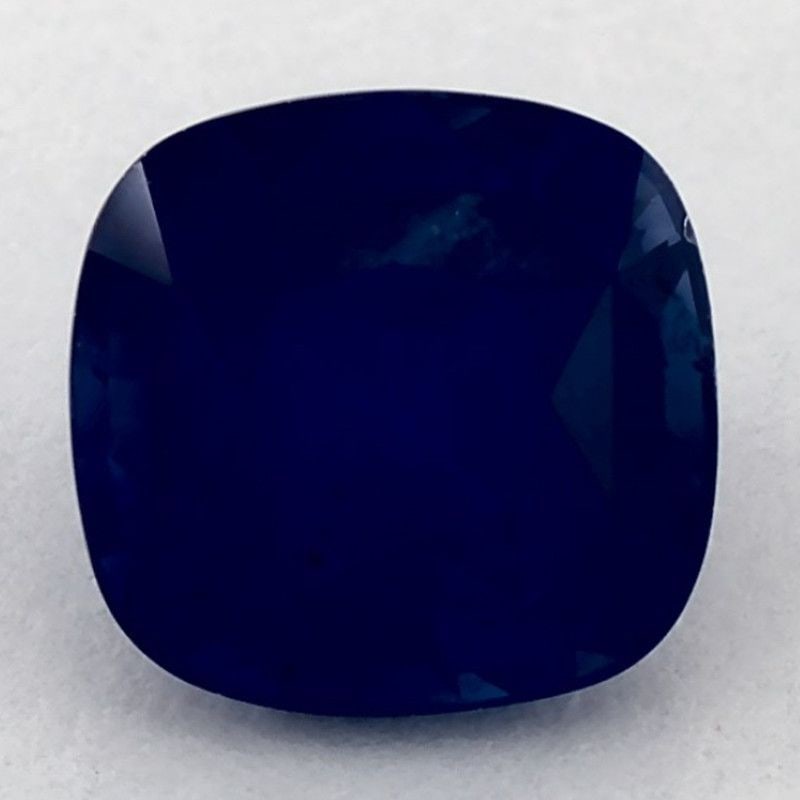 Loose Sapphire Gemstone 2.24ct Blue SI - Cushion: Loose Sapphire Gemstone 2.24ct Blue SI - Cushion Loose sapphire gemstone weighing 2.24 carats, color Blue with SI clarity, faceted and heated. No certification. Item Specifics: Type: Sapphire Carat: 2