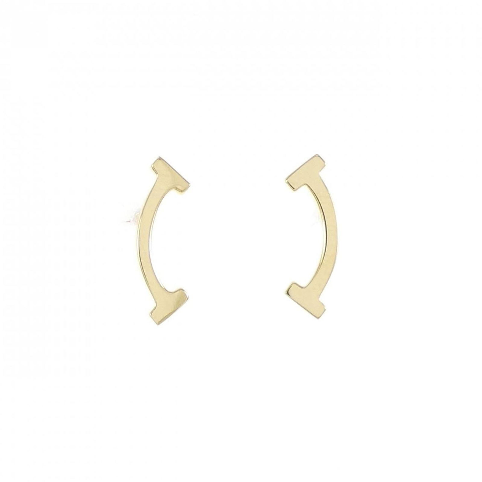 Stud Earrings Yellow Gold (18K) Tiffany: Stud Earrings Yellow Gold (18K) Tiffany These Tiffany stud earrings are made of 18K yellow gold, measuring 13.40mm x 4.40mm, and are in very good used condition. Item Specifics: Brand: Tiffany Type: