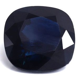 Loose Cushion 3.01ct Blue SI Sapphire Gemstone: Loose Cushion 3.01ct Blue SI Sapphire Gemstone Loose Cushion Cut Blue Sapphire gemstone, 3.01ct, heated treatment with SI clarity, measures 8.52L x 8.33W. Item Specifics: Type: Sapphire Carat: 3.01