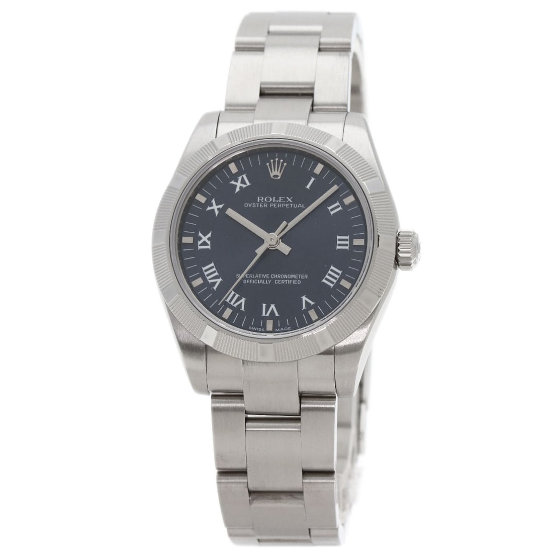 ROLEX Oyster Perpetual 31 Stainless Steel Watches 177210: ROLEX Oyster Perpetual 31 Stainless Steel Watches 177210 ROLEX Oyster Perpetual 31 Wristwatch made of stainless steel, analog display, mechanical automatic movement, suitable for a wrist size of 6.50