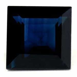 Loose Sapphire Gemstone Square 2.18ct Blue EC: Loose Sapphire Gemstone Square 2.18ct Blue EC Loose Sapphire Gemstone, 2.18ct, square cut, heated, in Navy Blue color with EC clarity; measures 7.16mm x 7.15mm. Item Specifics: Type: Sapphire Carat: 2