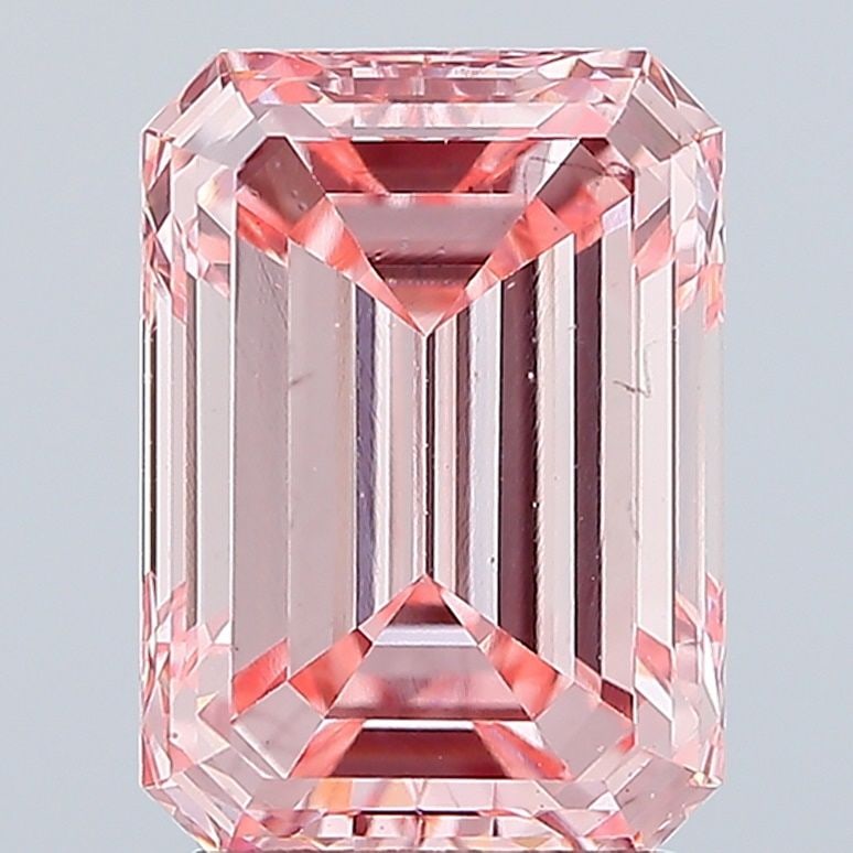 Loose Lab Diamond IGI Emerald 3.12ct Fancy Intense Pink SI1: Loose Lab Diamond IGI Emerald 3.12ct Fancy Intense Pink SI1 A 3.12ct loose lab-grown diamond certified by IGI, featuring a fancy intense pink color, SI1 clarity, and measurements of 9.99L x 7.12W x 4.