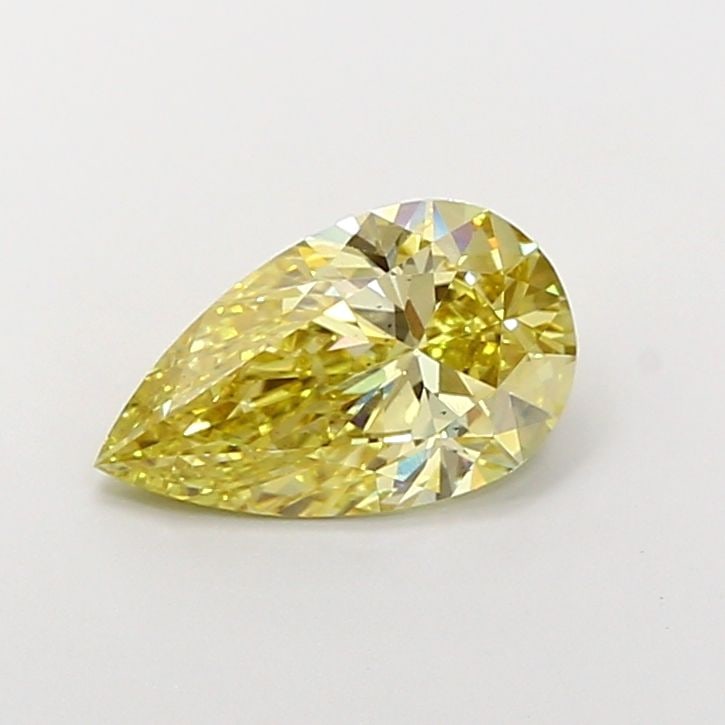 Loose Lab Diamond IGI Pear 2.95ct Fancy Vivid Yellow VS2: Loose Lab Diamond IGI Pear 2.95ct Fancy Vivid Yellow VS2 This loose lab-grown diamond certified by IGI weighs 2.95ct and is categorized as fancy vivid yellow with VS2 clarity, measuring 13.1L x 7.74W
