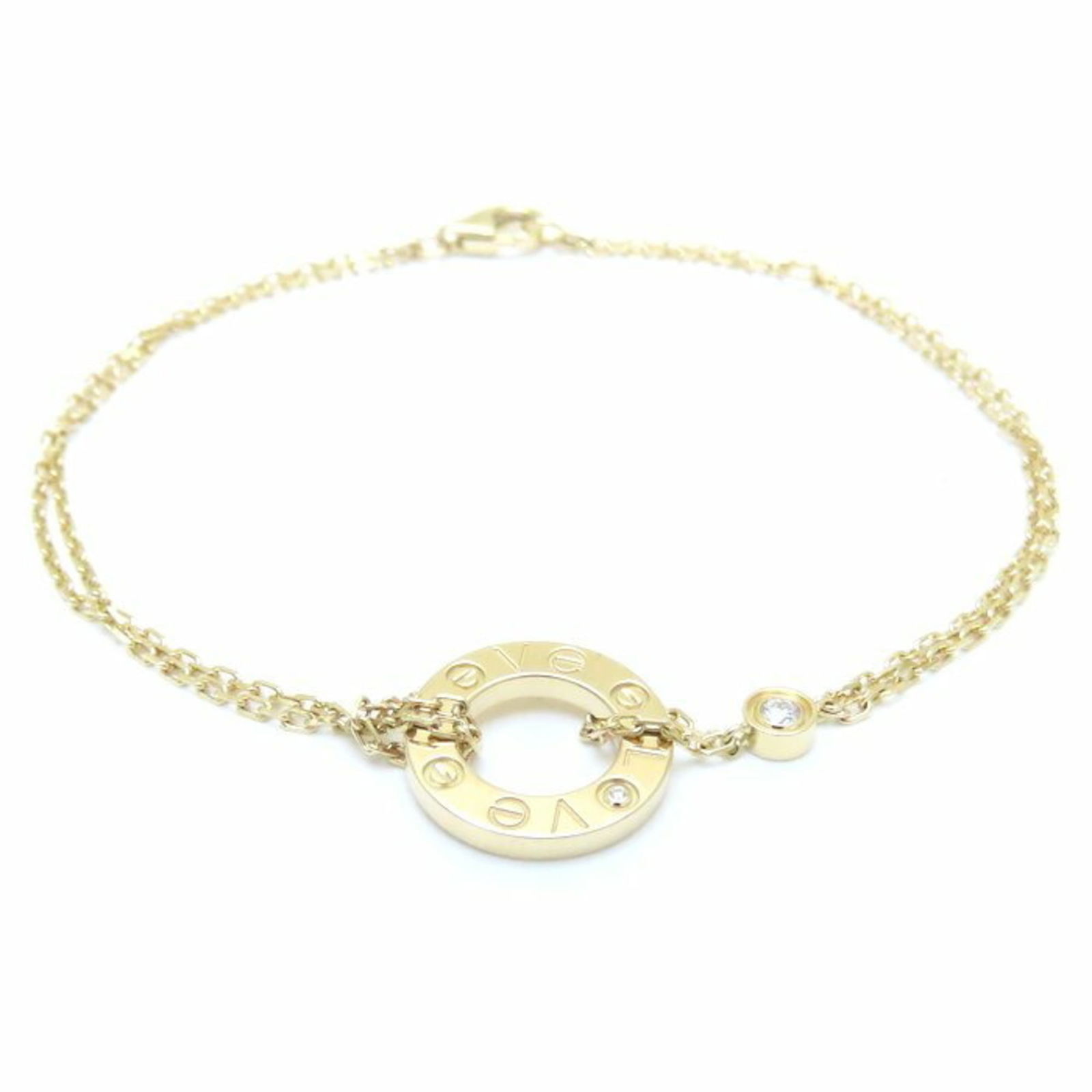 Yellow Gold (18K) Cartier Charm Bracelet (1 of 7)
