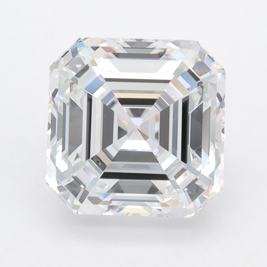 Loose Lab Diamond 3.04ct D IF - GIA Asscher: Loose Lab Diamond 3.04ct D IF - GIA Asscher Loose lab-grown diamond weighing 3.04ct, color D, clarity IF, with excellent polish and symmetry, certified by GIA, measurements 7.92L x 7.89W x 5.37H. 