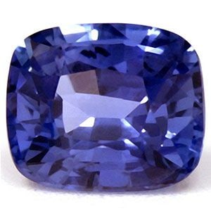 Loose Sapphire Gemstone 1.07ct Blue Cushion: Loose Sapphire Gemstone 1.07ct Blue Cushion Loose faceted sapphire gemstone weighing 1.07ct in vivid blue color, clarity EC, untreated, measuring 6.2L x 5.28W. Item Specifics: Type: Sapphire Carat: