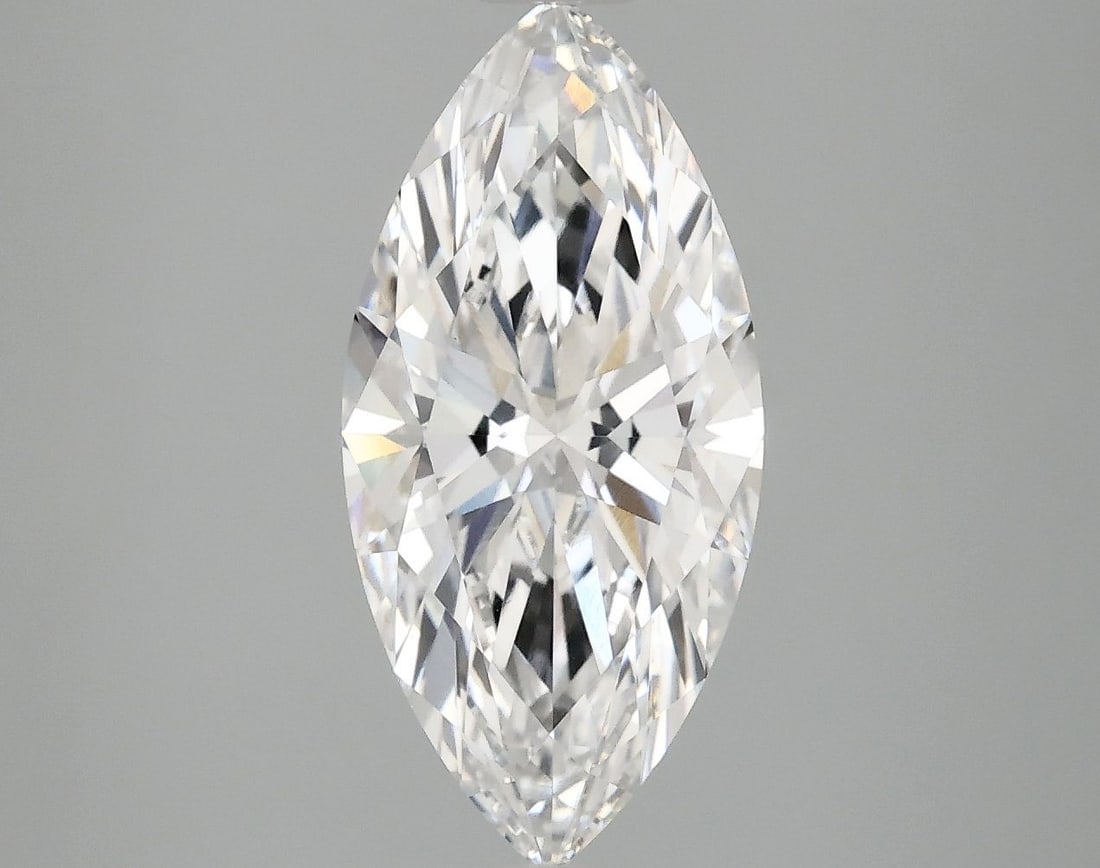 Loose Lab Diamond IGI Marquise 2.59ct E VS1: Loose Lab Diamond IGI Marquise 2.59ct E VS1 Loose Lab Diamond weighing 2.59ct, featuring E color and VS1 clarity, certified by IGI. Item Specifics: Source: This Is A Real Diamond Grown In A Lab Not