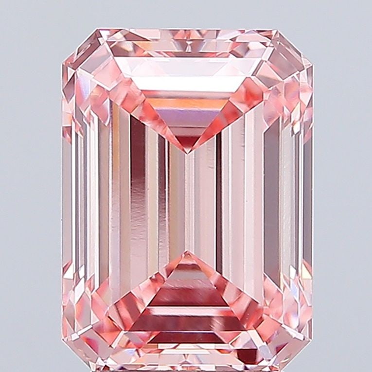 Loose Lab Diamond 4.09ct Fancy Intense Pink IGI VS1: Loose Lab Diamond 4.09ct Fancy Intense Pink IGI VS1 Loose lab-grown diamond weighing 4.09ct, featuring a Fancy Intense Pink color and VS1 clarity, with IGI certification. Item Specifics: Source: This