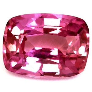 Cushion 1.02ct Pink SI Loose Sapphire Gemstone (1 of 1)