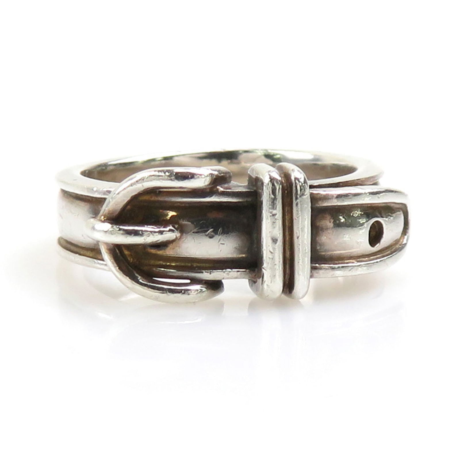 Silver 925 Hermes Band Ring (1 of 5)