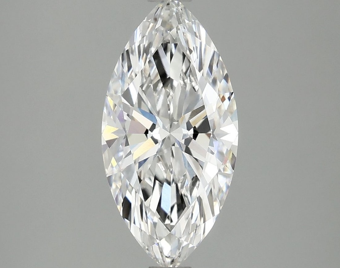 Loose Lab Diamond IGI 2.09ct Marquise E VVS2: Loose Lab Diamond IGI 2.09ct Marquise E VVS2 Loose lab-grown diamond weighing 2.09ct, with a marquise cut, color E, clarity VVS2, and certified by IGI. Measurements are 13.65L x 6.71W x 4.08H. Item Sp