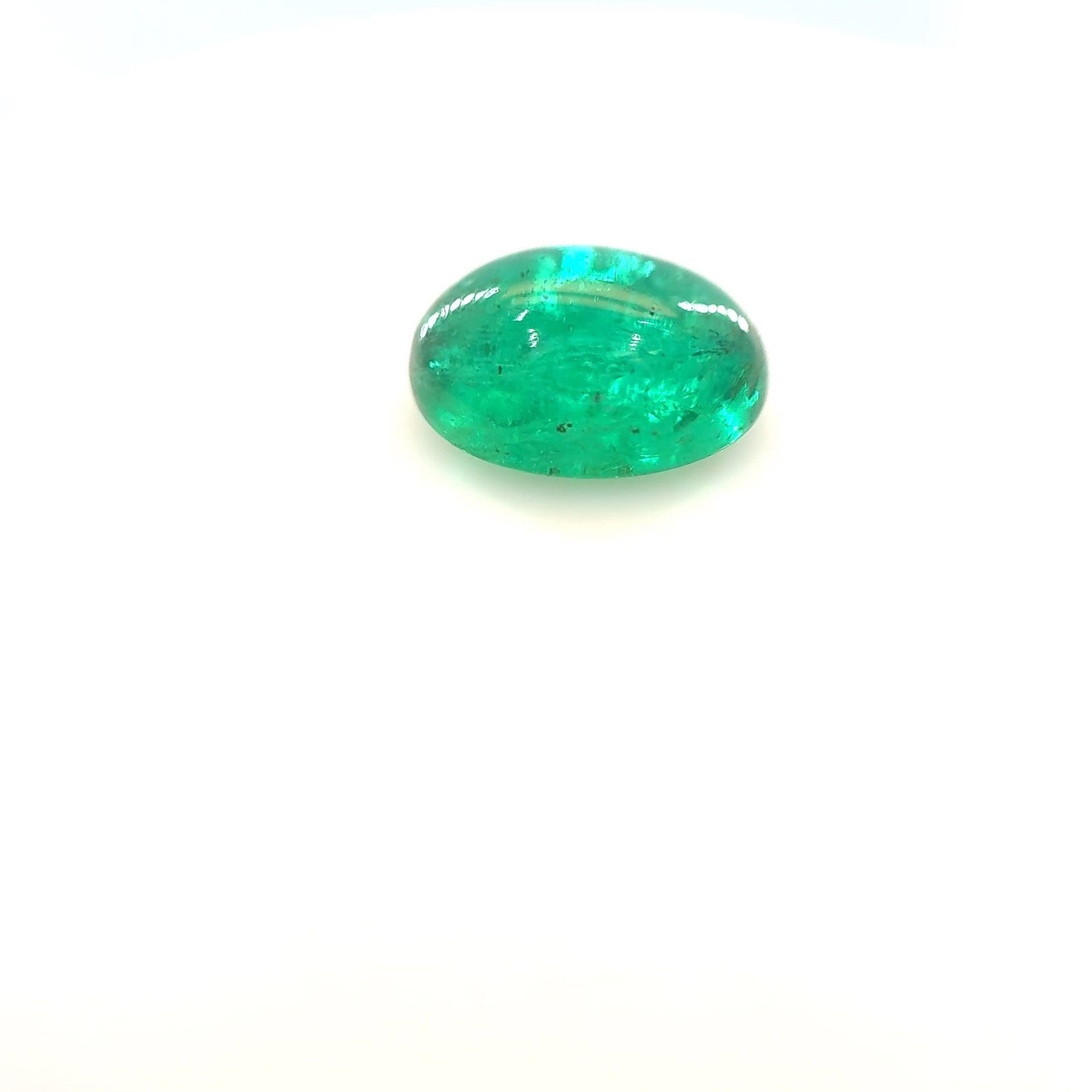 Loose Emerald Gemstone Oval 2.11ct Green MI (1 of 1)