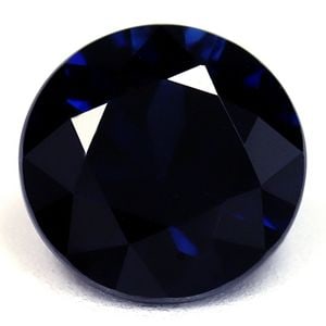 Loose Sapphire Gemstone 1.35ct Round SI (1 of 1)