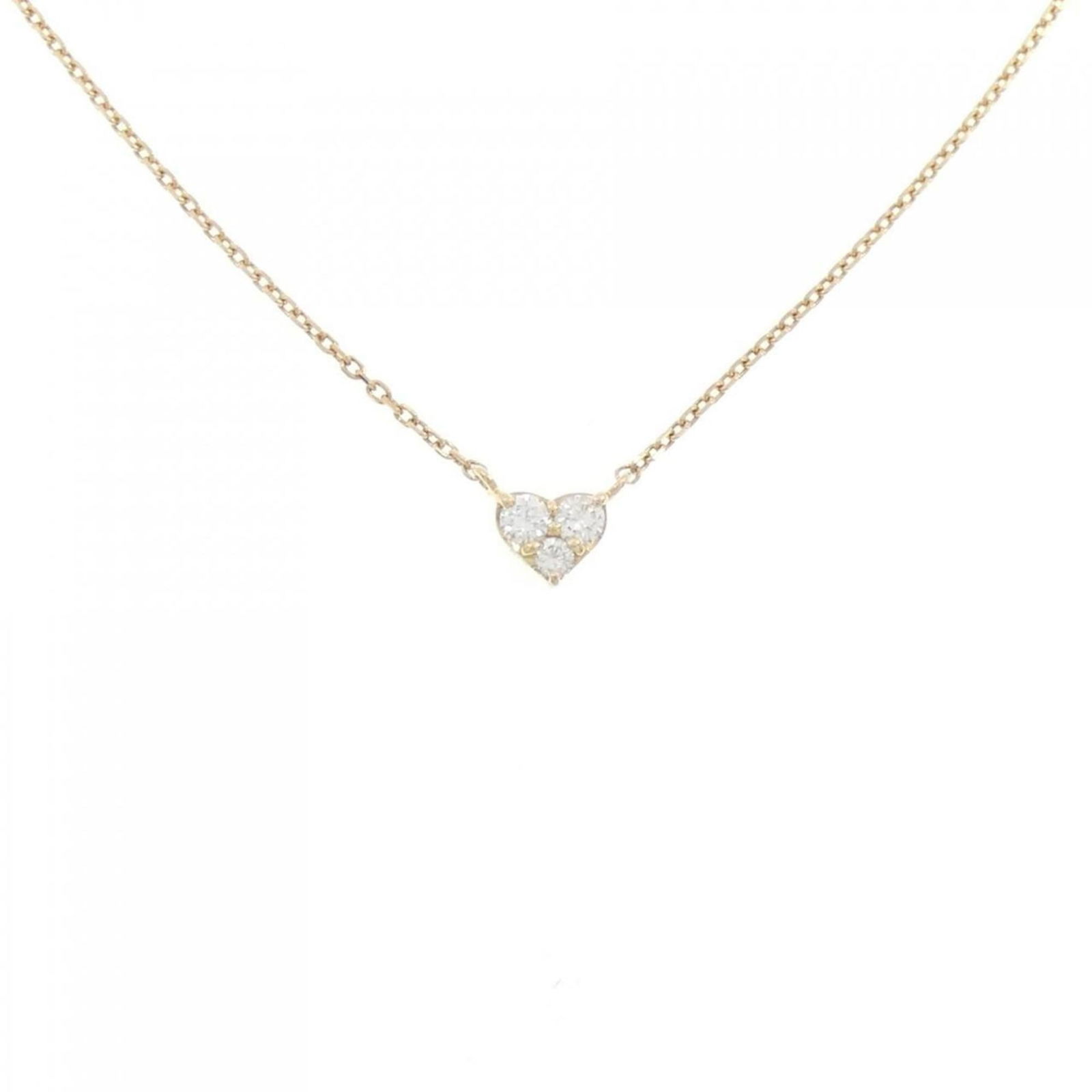 Aoyama Vendome 18K Yellow Gold: Aoyama Vendome 18K Yellow Gold Vendome Aoyama necklace pendant made from 18K yellow gold, featuring a diamond weighing 0.10ct, 41 cm neck circumference, in very good used condition. Item Specifics: