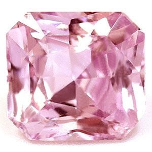 Loose Emerald 1.99ct Peach SI Sapphire Gemstone: Loose Emerald 1.99ct Peach SI Sapphire Gemstone Loose emerald peach SI sapphire gemstone weighs 1.99 carats, features a faceted cut and peach color with measurements of 7.06L x 6.46W; no certification