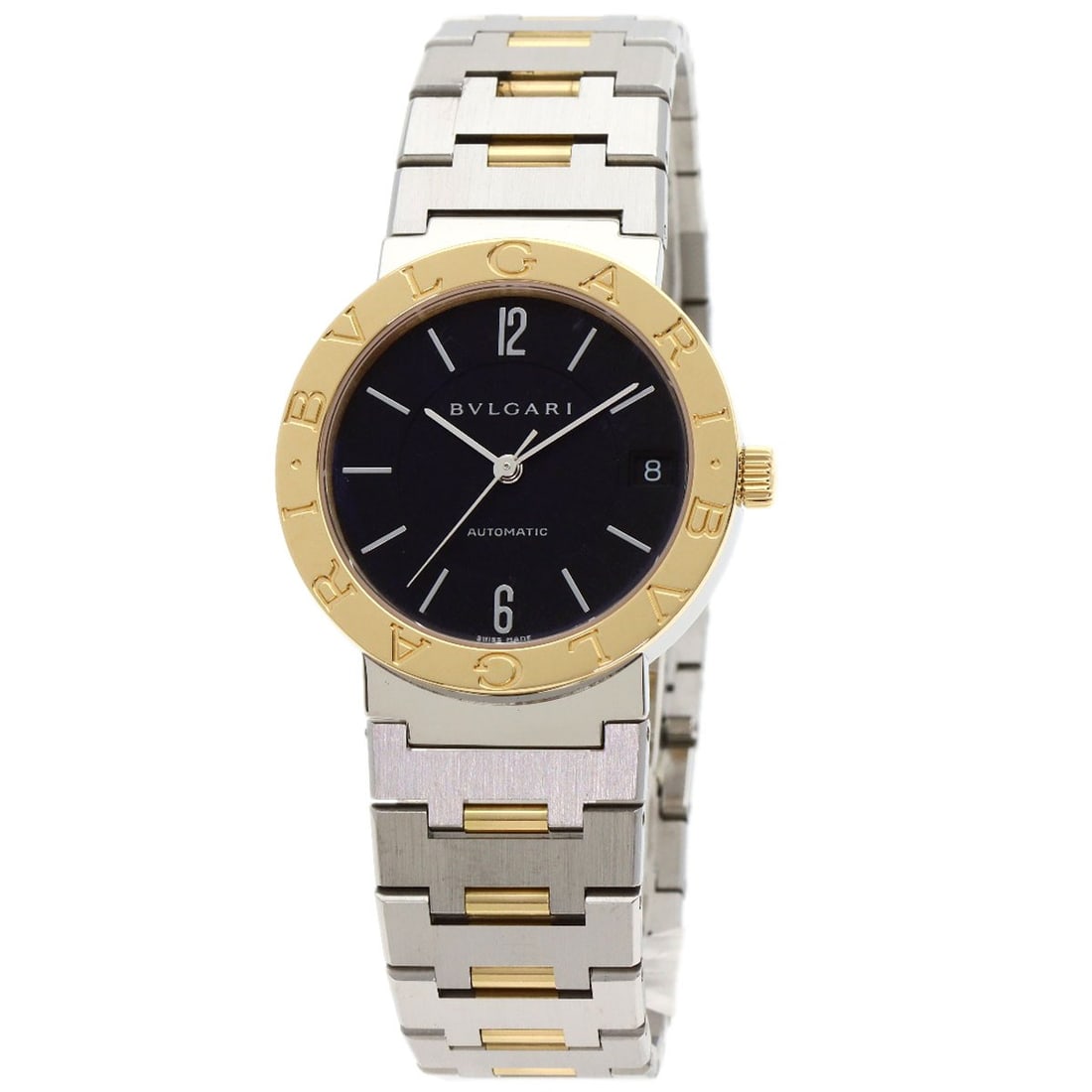 BVLGARI BB33SG Stainless Steel/ SSxK18YG Watches: BVLGARI BB33SG Stainless Steel/ SSxK18YG Watches BVLGARI BB33SG Wristwatch made of stainless steel with an analog display, mechanical automatic movement, wrist size of 7.10 inches. Item Specifics: