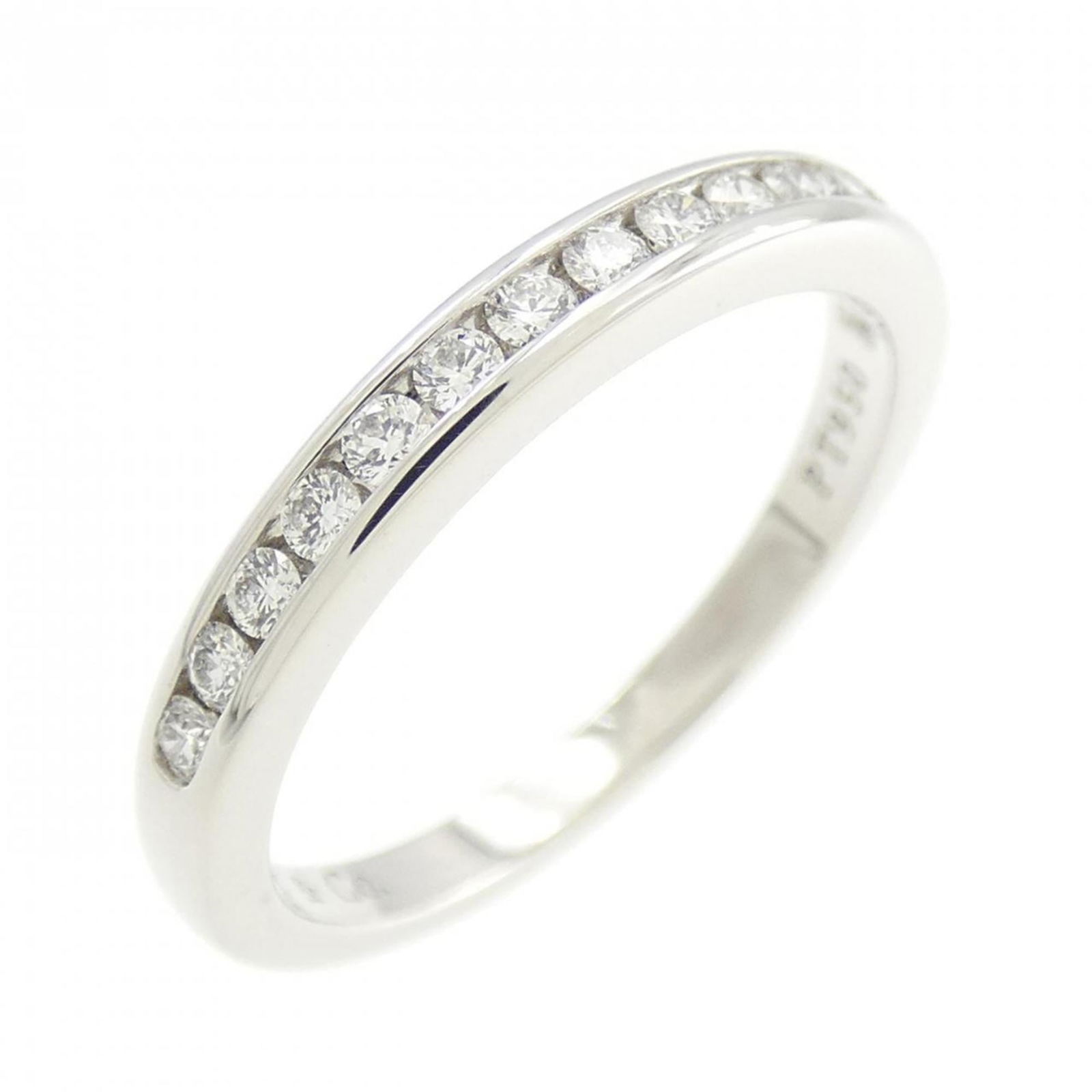 Platinum Tiffany Band Ring: Platinum Tiffany Band Ring This Platinum Band Ring from Tiffany is a women's size 3.5, pre-owned in very good condition with some minor scratches and traces of usage. Item Specifics: Brand: Tiffany