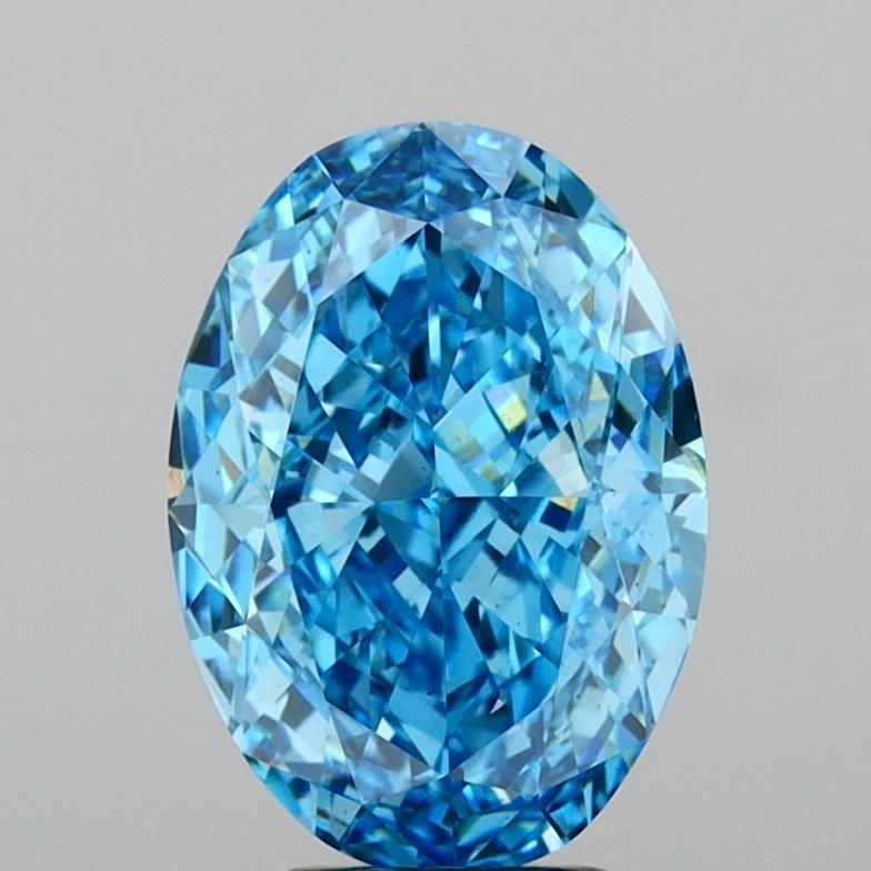 Ideal Loose Lab Diamond 1.62ct Fancy Vivid Blue VS2 Round IGI: Ideal Loose Lab Diamond 1.62ct Fancy Vivid Blue VS2 Round IGI Ideal Loose Lab Diamond 1.62ct Fancy Vivid Blue VS2 Round certified by IGI, with excellent polish and symmetry. Item Specifics: Source: