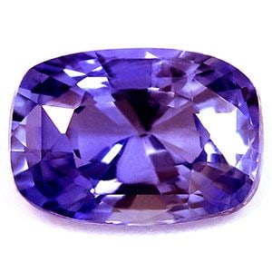 Loose Sapphire Gemstone 1.4ct Blue SI - Cushion: Loose Sapphire Gemstone 1.4ct Blue SI - Cushion This loose cushion-cut sapphire gemstone weighs 1.4ct, is medium blue in color, with SI clarity, and measures 7.58L x 5.33W, with no certification. 