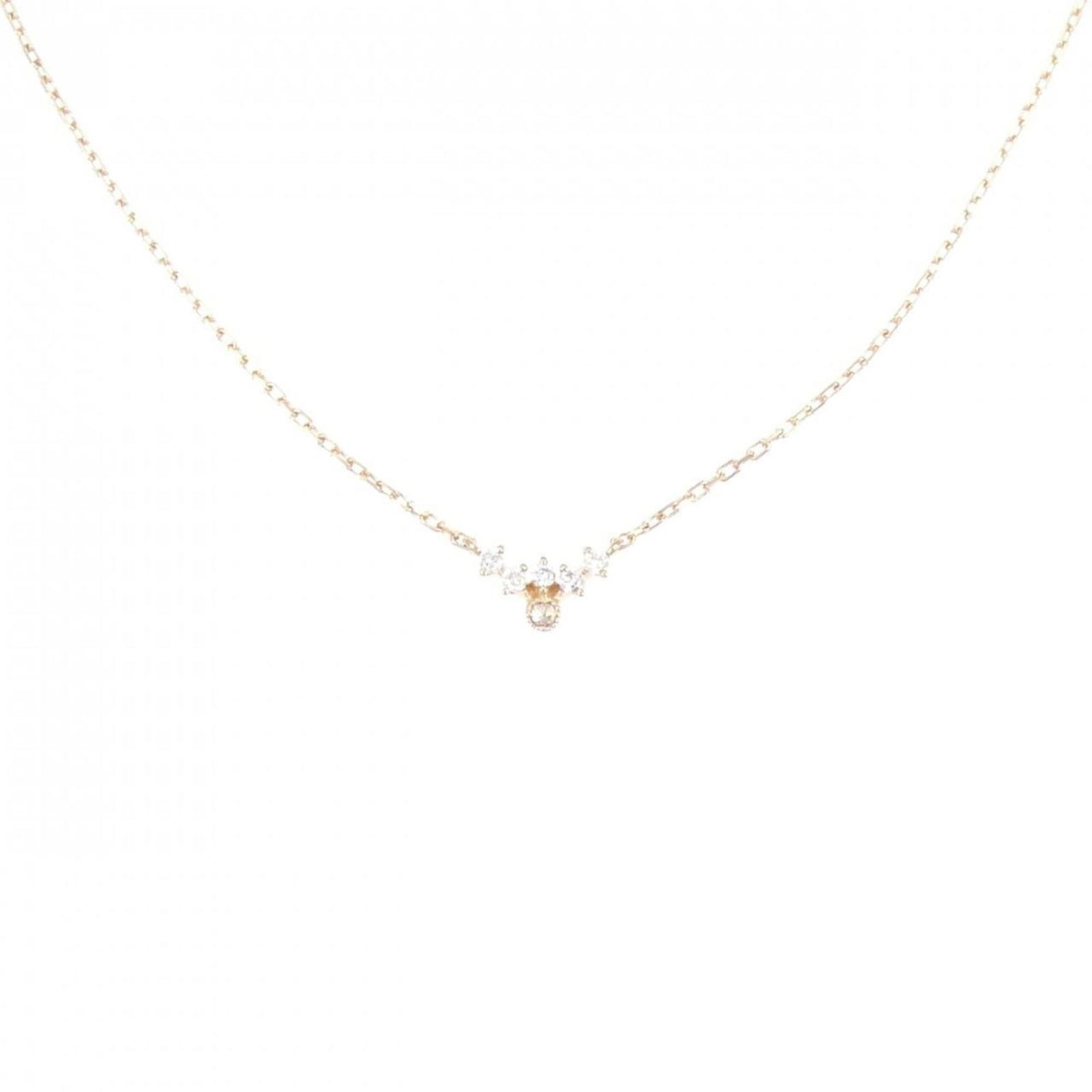 Agete Pink Gold 18K: Agete Pink Gold 18K Agete's women's necklace features an 18K pink gold pendant, with a neck circumference of 36-40cm (14.17'' - 15.74'') and is in like new condition. Item Specifics: Brand: Agete