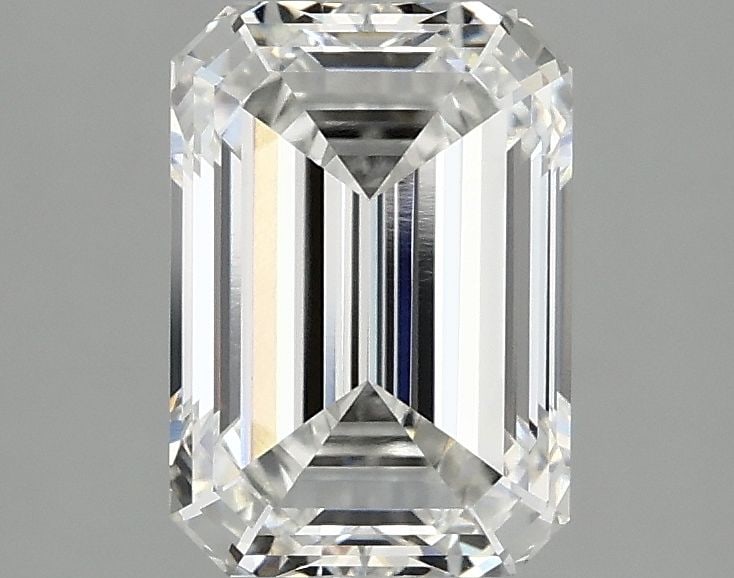 Loose Lab Diamond 2.08ct F VVS2 - IGI Emerald: Loose Lab Diamond 2.08ct F VVS2 - IGI Emerald This 2.08ct loose lab diamond is emerald-cut, has an F color and VVS2 clarity, with excellent polish and symmetry, measuring 8.6L x 5.98W x 4.05H,