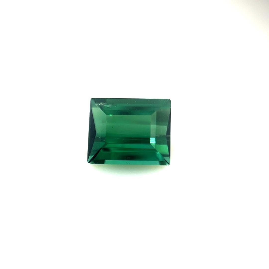 Loose Tourmaline Gemstone 1.22ct Green SI - Baguette (1 of 1)