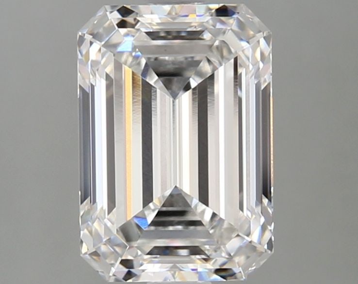 Loose Lab Diamond 2.56ct E VS1 - GIA Emerald: Loose Lab Diamond 2.56ct E VS1 - GIA Emerald Loose 2.56 ct E VS1 lab-grown emerald diamond with excellent polish and symmetry, certified by GIA. Item Specifics: Source: This Is A Real Diamond Grown