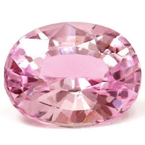 Loose Sapphire Gemstone 1.09ct Pink SI - Oval (1 of 1)