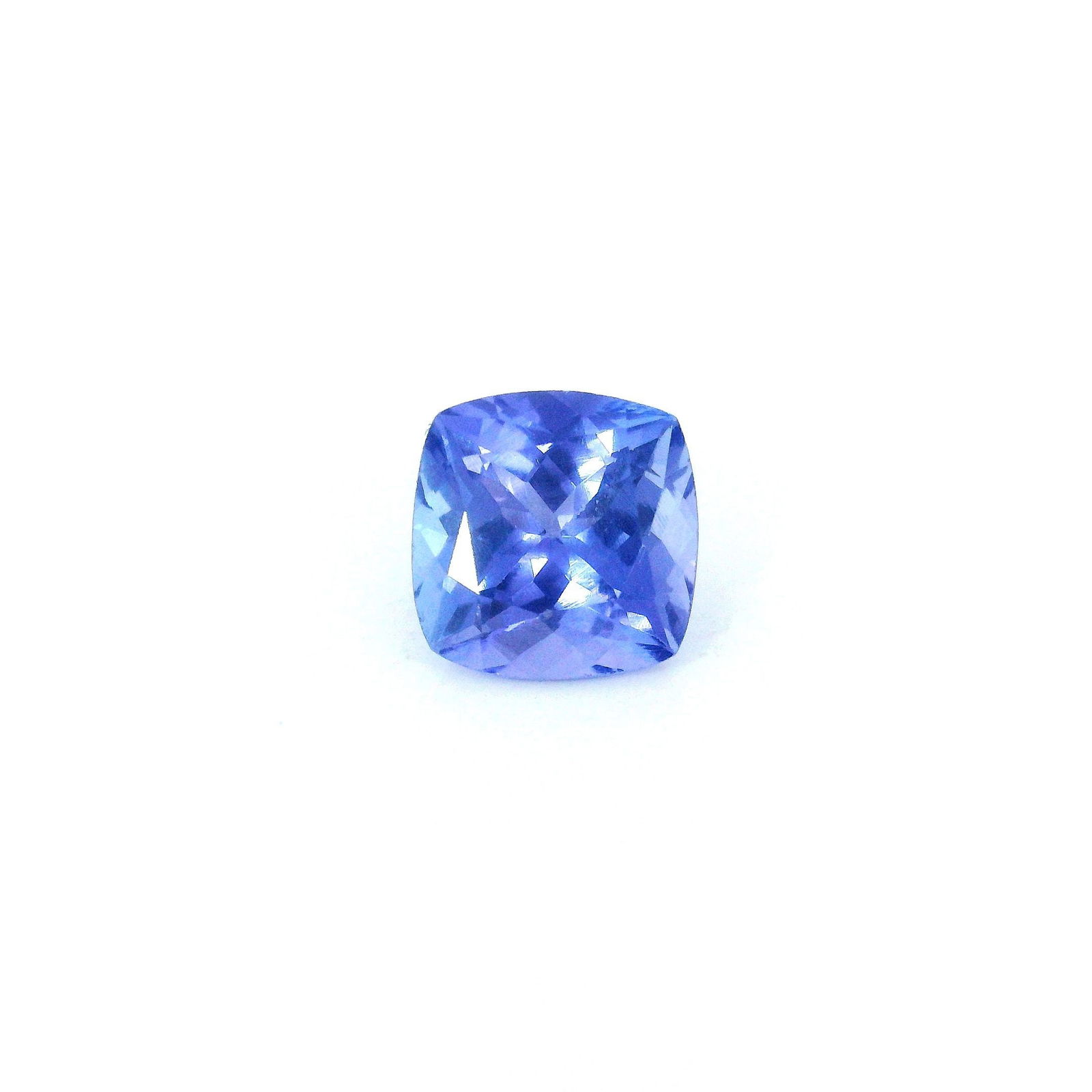 Loose Tanzanite Gemstone 1.44ct Blue EC - GSI Cushion (1 of 1)