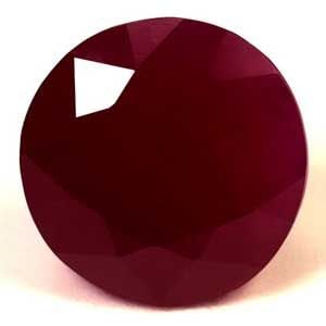 Loose Ruby Gemstone 2.94ct Round GIA SI Red (1 of 1)