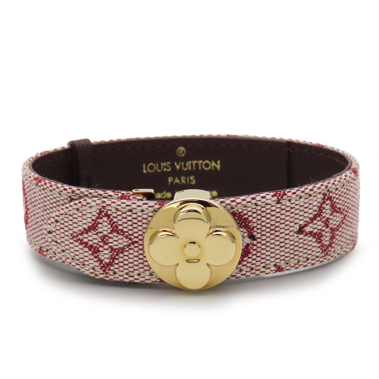 Metal Louis Vuitton Charm Bracelet Mini Monogram (1 of 11)