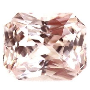 Loose Sapphire Gemstone 1.18ct Peach EC - Emerald: Loose Sapphire Gemstone 1.18ct Peach EC - Emerald Loose peach sapphire gemstone with a carat weight of 1.18, faceted cut, and EC clarity. No treatment and uncertified. Item Specifics: Type: Sapphire