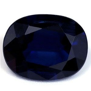Loose Sapphire Gemstone 2.33ct Oval Blue EC - GIA (1 of 1)