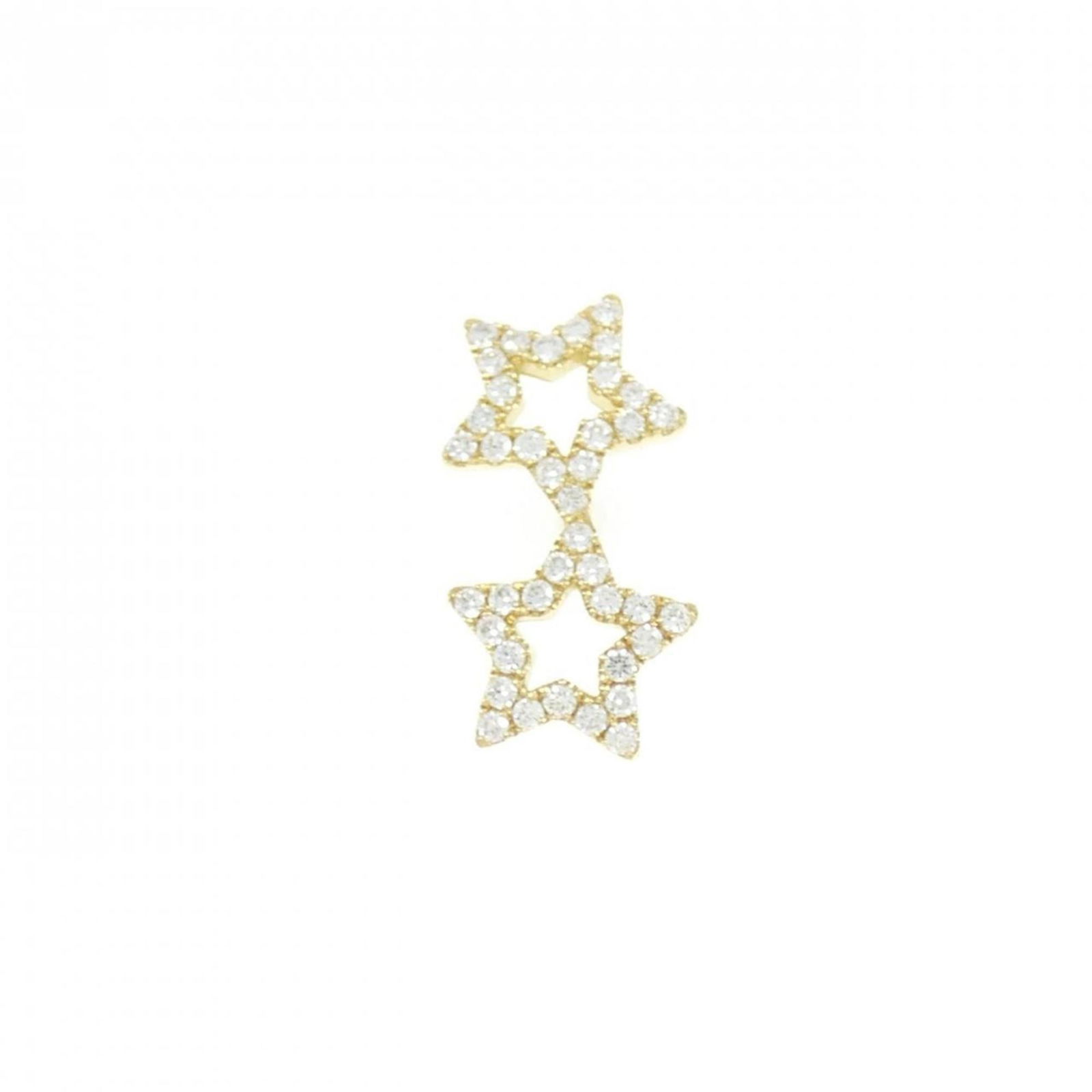 Ahkah 18K Yellow Gold Stud Earrings (1 of 4)