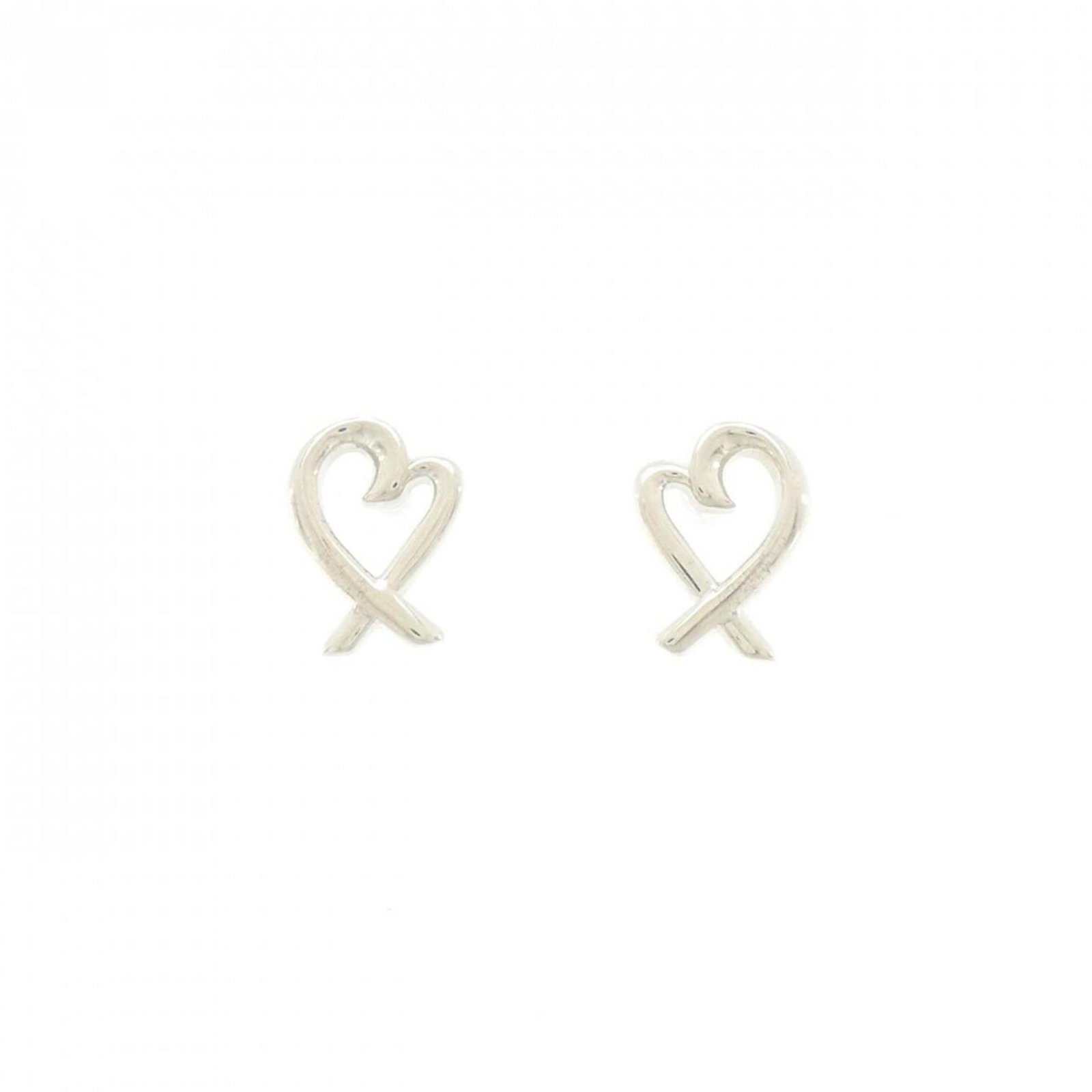 Tiffany Silver 925 Stud Earrings: Tiffany Silver 925 Stud Earrings Loose sapphire gemstone weighing 1.08ct with a faceted cut, peach color, SI clarity, untreated, with measurements of 6.39L x 5.16W. Item Specifics: Brand: Tiffany