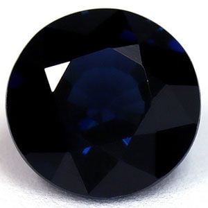 Loose Sapphire Gemstone 1.14ct Blue - Round (1 of 1)