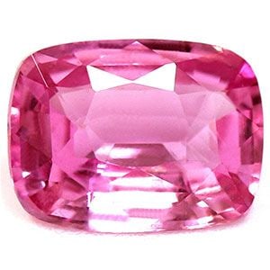 Loose Sapphire Gemstone 1.09ct Pink SI Cushion (1 of 1)