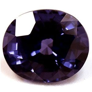 Loose Spinel Gemstone 3.34ct Purple SI - Oval (1 of 1)