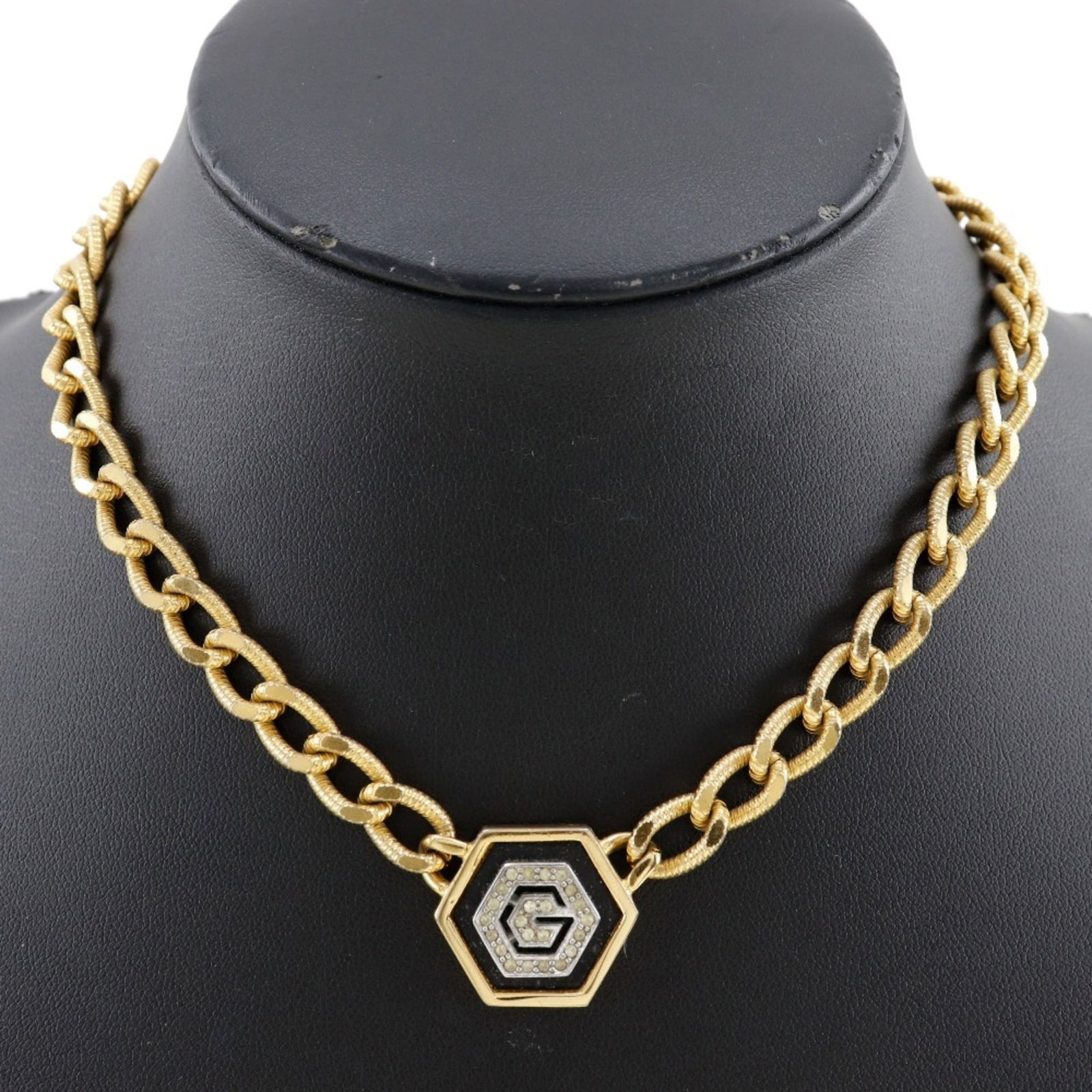 Givenchy Rhinestone Gold Plating - 2