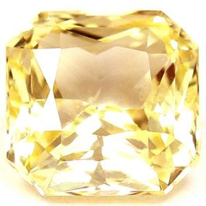 Loose Sapphire Gemstone 1.38ct Yellow EC - Emerald: Loose Sapphire Gemstone 1.38ct Yellow EC - Emerald Loose 1.38ct yellow sapphire gemstone, faceted with vivid yellow color and no treatment. Certification: NONE. Item Specifics: Type: Sapphire Carat: 1