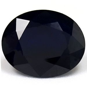 Loose Sapphire Gemstone Oval 4.4ct Blue SI (1 of 1)