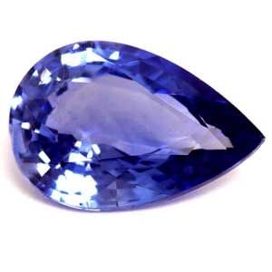 Loose Blue SI Sapphire Gemstone 1.11ct Pear (1 of 1)