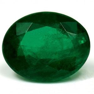 GIA Oval 3.74ct Green SI Loose Emerald Gemstone: GIA Oval 3.74ct Green SI Loose Emerald Gemstone Oval-shaped emerald gemstone weighing 3.74 carats, with intense green color and SI clarity, certified by GIA, and faceted with measurements of 11.47L x