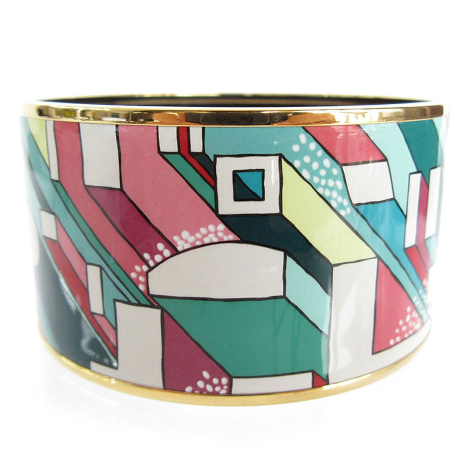 Enamel Metal Bangle by Hermes (1 of 5)
