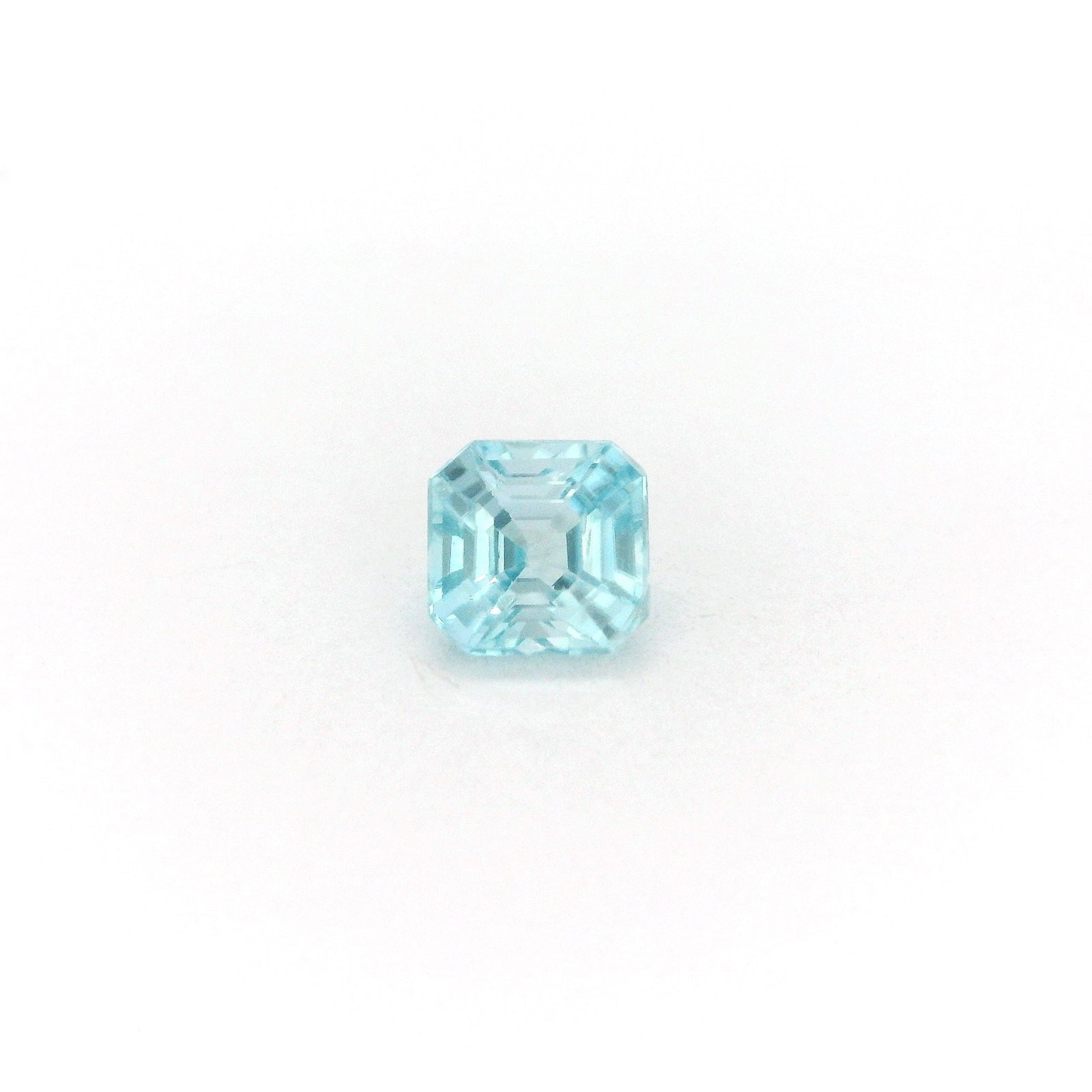 Loose Zircon Gemstone GSI Octagonal 1.01ct Blue SI (1 of 1)