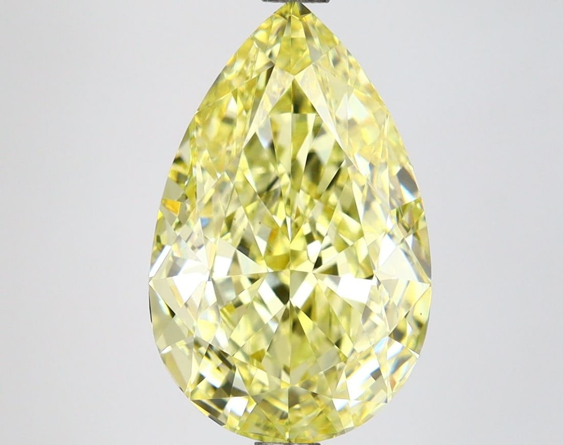 Loose Lab Diamond IGI Pear 4.74ct Fancy Intense Yellow VS1: Loose Lab Diamond IGI Pear 4.74ct Fancy Intense Yellow VS1 Philippe Charriol stainless steel band ring, used condition described as like new, suitable for both men and women, with a brand size of 14.