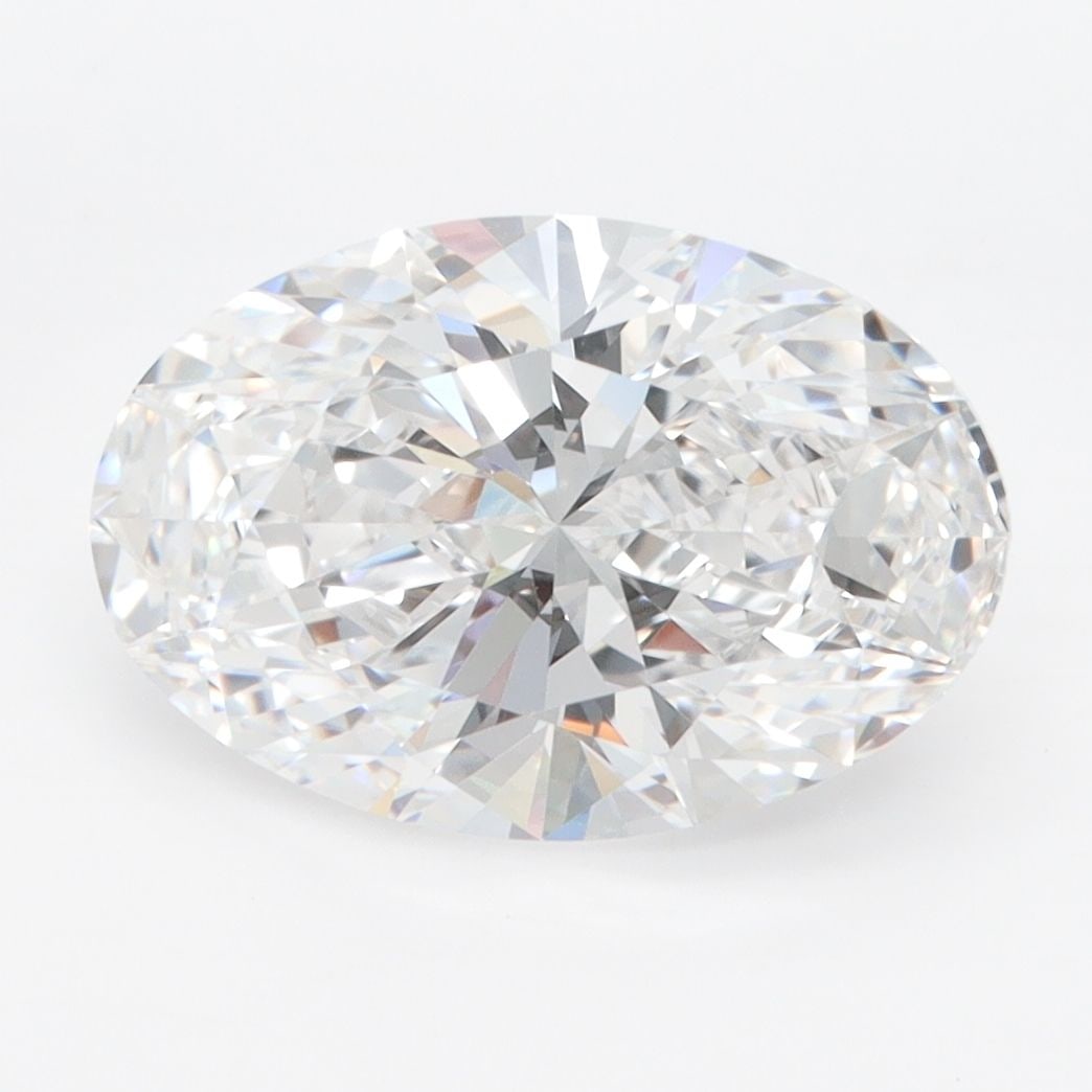Loose Lab Diamond GIA Oval 3.25ct D VVS1: Loose Lab Diamond GIA Oval 3.25ct D VVS1 GIA certified loose lab-grown diamond weighing 3.25ct, oval cut, in D color with VVS1 clarity; measurements are 12.24L x 8.3W x 5.19H. Item Specifics: