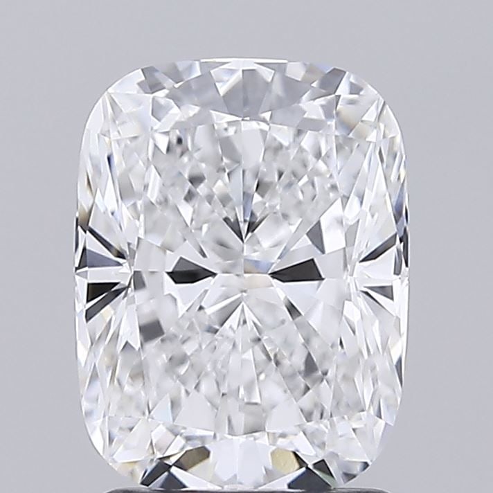 Loose Lab Diamond IGI Cushion Modified 2.01ct D VVS2: Loose Lab Diamond IGI Cushion Modified 2.01ct D VVS2 Loose lab diamond weighing 2.01 ct, with a cushion modified cut, color D, clarity VVS2, polished to excellent symmetry, certified by IGI. Item